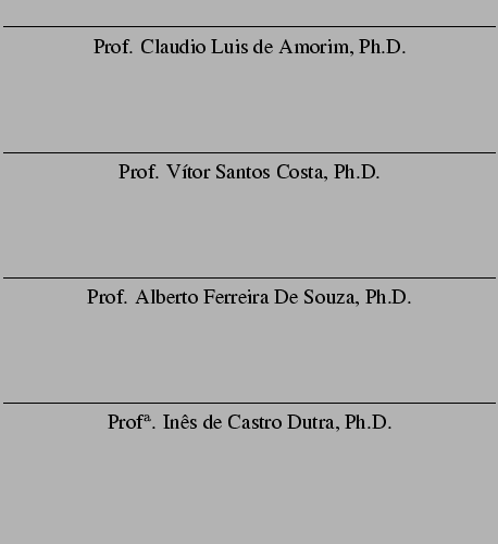 $\textstyle \parbox{10cm}{
\begin{center}
\rule{10cm}{.02cm} \\
Prof. Claudio L...
...\(^{\mathrm{a}}\). In�s de Castro Dutra, Ph.D. \\
\vspace{.60in}
\end{center}}$